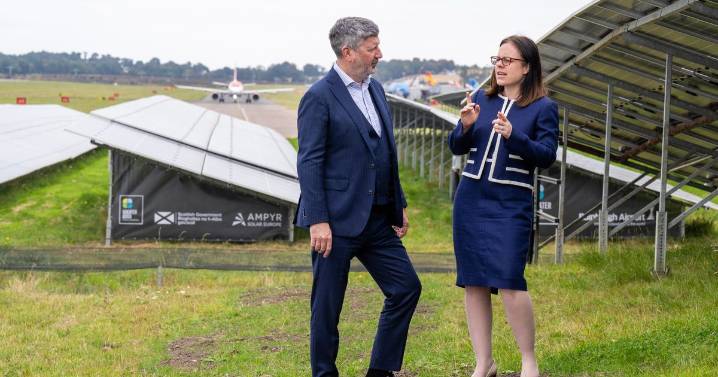 Airport’s ‘pioneering’ solar farm hailed by Forbes