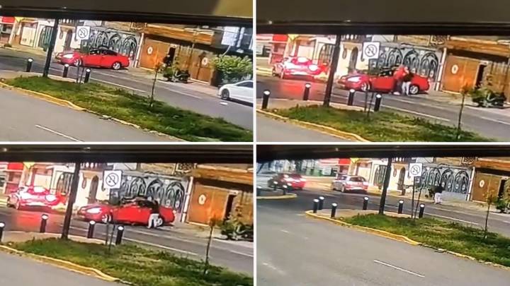 Video muestra violento robo de auto en León; el vehículo fue recuperado y hay detenidos