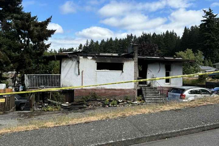 Man dead following Port Alberni house fire RCMP deem suspicious