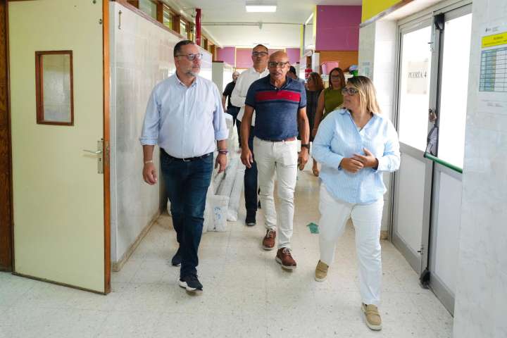 El CEIP Tomás Morales empezará el curso con normalidad tras el arreglo de los desperfectos
