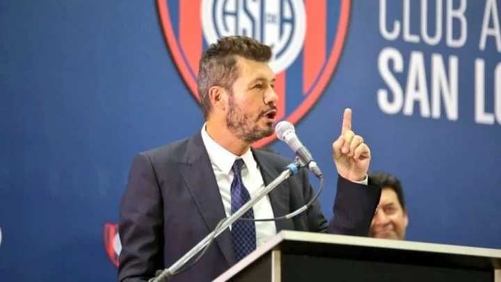 Las bombas de Tinelli sobre su gestión en San Lorenzo: "Yo no robé"