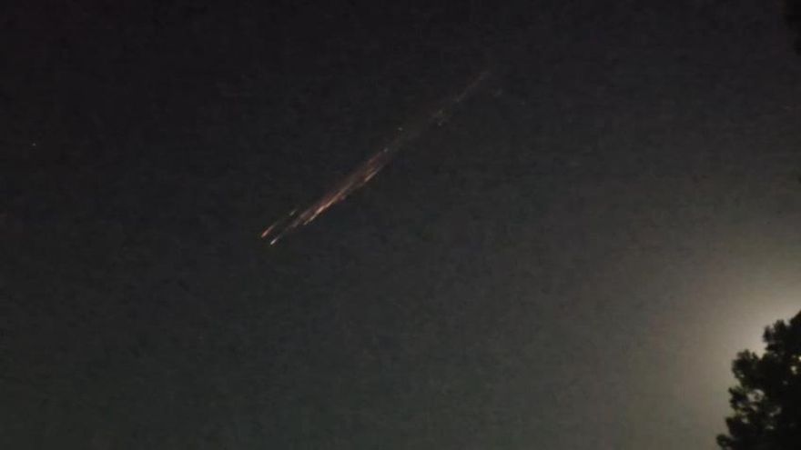 Una bola de fuego surca el cielo de la Región de Murcia esta madrugada
