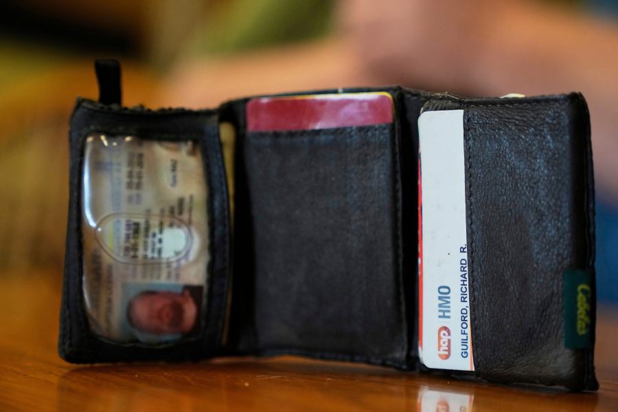 A Michigan autoworker's wallet is found under a hood in Minnesota