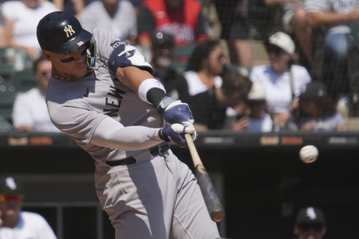 Aaron Judge ties Yogi Berra for fifth on the Yankees' career homers list