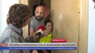Un okupa rocía con gas pimienta a una reportera de 'En boca de todos' y es detenido en pleno directo