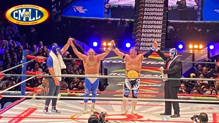 CMLL: Último Guerrero retiene ante Blue Panther, pero rinde emotivo tributo al “Maestro Lagunero”