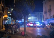 Tres heridos en una pelea con botellas de vidrio rotas y armas blancas en un bar