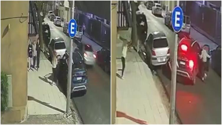 Tardó en arrancar, sujetos la bajaron del auto y se lo robaron 🎦