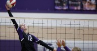Photos: Dixon hosts Rochelle volleyball