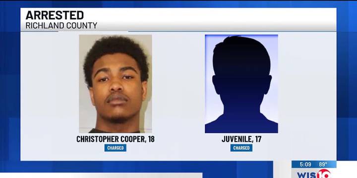 Pair of Richland County teens arrested after drugs, guns found during traffic stop