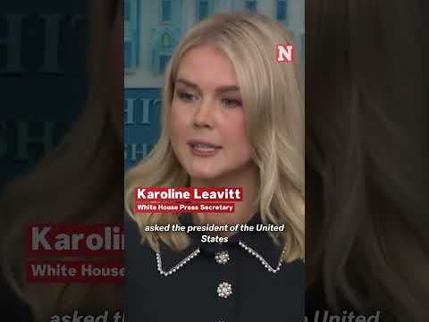 Leavitt Explains Why Zelensky Won't Be Part Of Putin