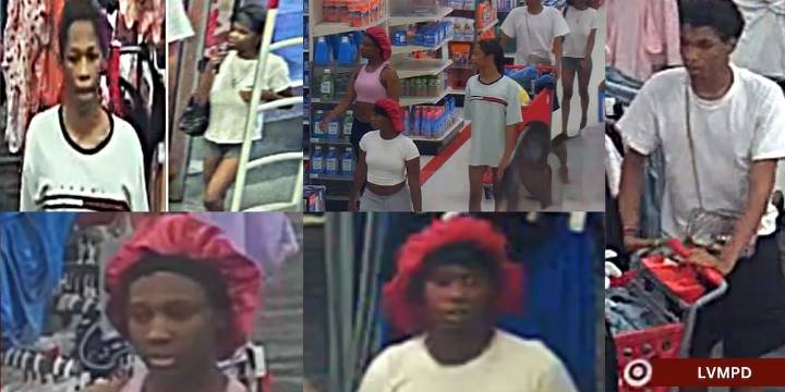 Las Vegas police seek public’s help in identifying 5 alleged robbery suspects