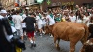 Huesca estrena su primer encierro infantil y apuesta por acercar lo taurino a los jóvenes