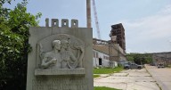 A piece of Dixon history: Cracks in Dixon’s cement plant road
