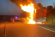 40,000-Lbs. of Ribeye Steaks Sizzle After Tractor Bursts into Flames