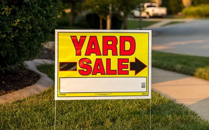 Multi-Family Yard Sale – August 30 and 31