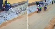 Sereno atropella a vecina en plena vereda de SJM: cámaras registraron el hecho