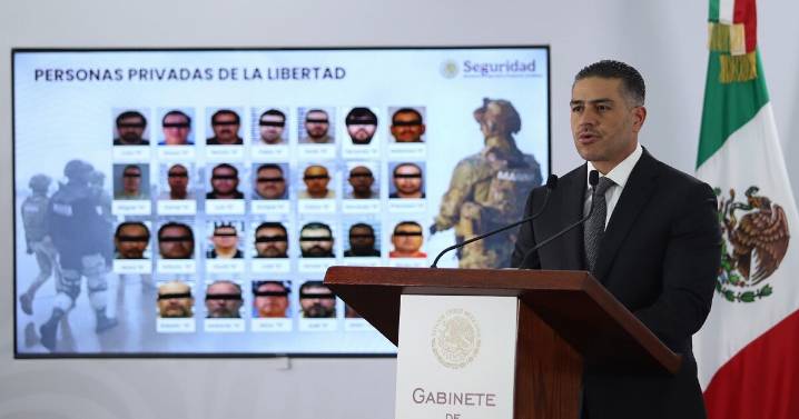 García Harfuch detalla cómo 26 extraditados a EU operaban delitos desde prisión