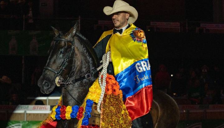 Tambo de Dos Aguas: toda una leyenda del Caballo Criollo Colombiano brilló en la Expointernacional