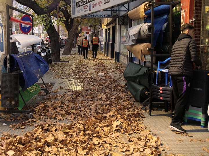 Alerta amarilla por viento Zonda: a qué hora bajará al llano