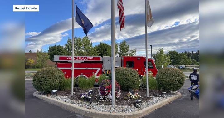 Idaho firefighters unite to support Coeur d'Alene colleagues following tragedy