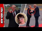 Body language Expert Breaks Down 'Genuine Connection' Between Trump And Putin During Alaska Showdown