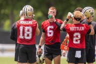 Deadspin | Saints' QB competition ongoing and 'really close,' coach says