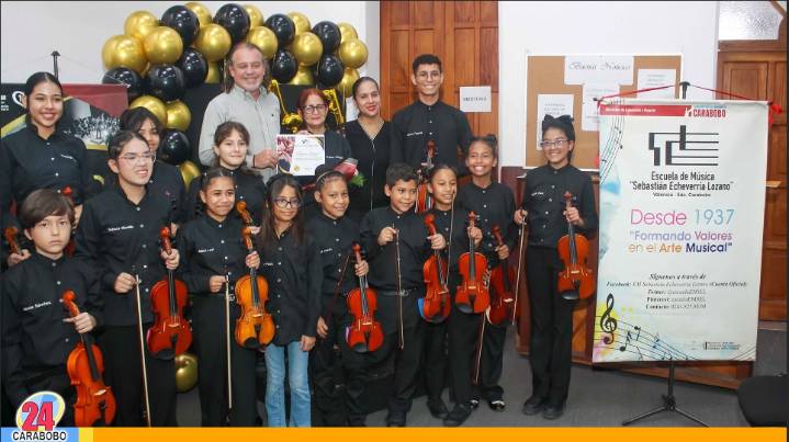 Talento carabobeño brilló en cierre académico de la Escuela de Música Sebastián Echeverría Lozano