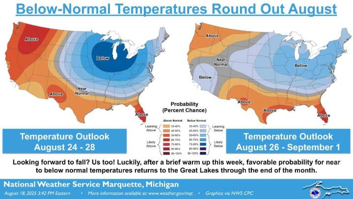 Weather Cool Down Ahead: A fall-like weekend, then a chilly early next week