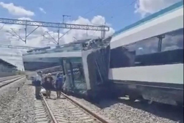 Reportan que descarriló vagón del Tren Maya en Yucatán