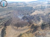Controlado el incendio forestal en Villanueva de la Concepción