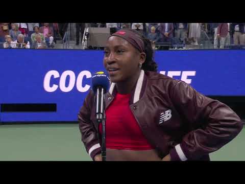 Coco Gauff after win vs. Tomljanovic: 'Wasn't the best but I'm happy to get through'