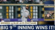 BREWERS POSTCAST: Jackson Chourio & Christian Yelich Go DEEP in 9th as Brewers Beat Blue Jays 4