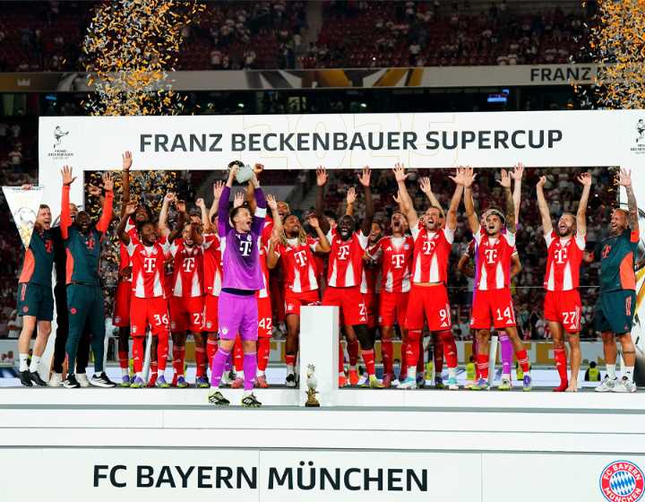 Lucho Díaz, golazo y Campeón de la Supercopa de Alemania con Bayern Múnich