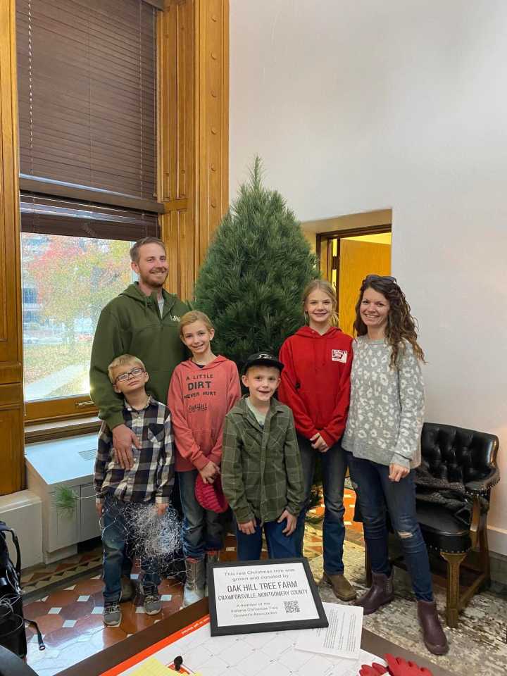 From seedling to celebration: The Stines' journey in crafting Christmas memories at Oak Hill Tree Farm