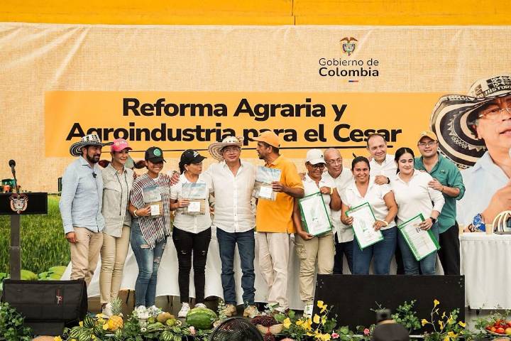 Encuesta revela amplio respaldo de los colombianos a la reforma agraria