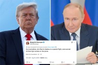 Russian journalists eat this politically charged meal on way to Trump