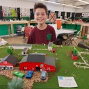 Homestead Hoofers 4-H Club member creates replica of Parma’s Stearns Homestead