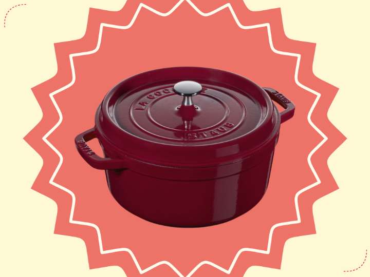 Staub cookware sale: Save 44% on a 3.7L cast iron round Cocotte