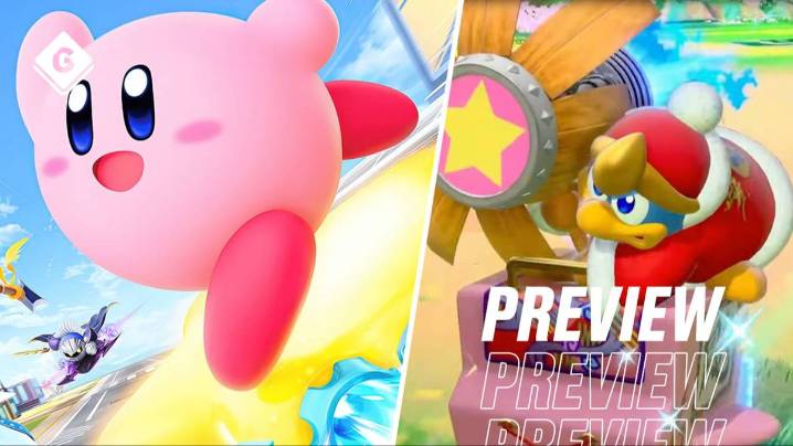 Kirby Air Riders Preview: Greed For Speed