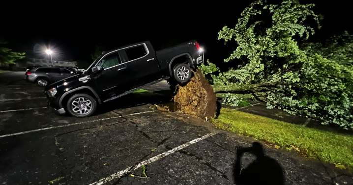 Storms damage campground and marina near Lake Monroe