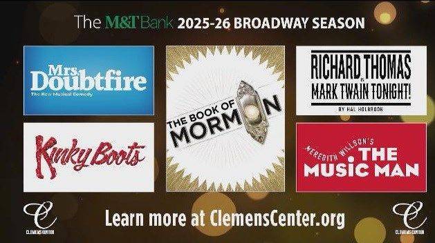 Curtain Rises in One Week for Clemens Center 2025