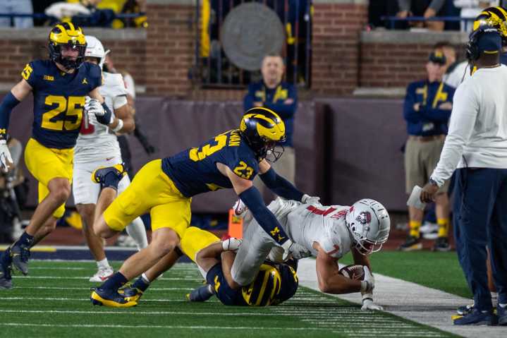 Michigan linebackers consistent in win over New Mexico