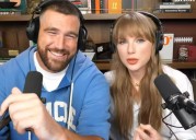 Taylor Swift's New Heights podcast abruptly ends on YouTube and cuts to black midway through her talking as fans fume