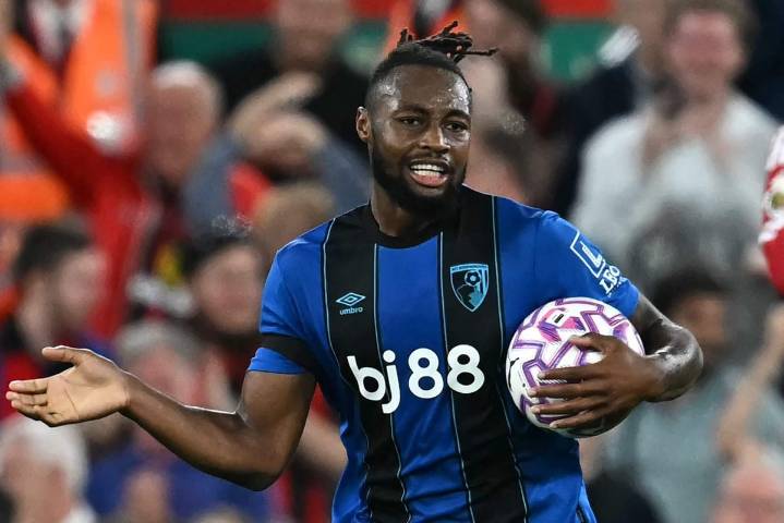 Man arrested after Antoine Semenyo report of racist abuse during Liverpool game