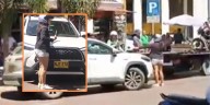 Video: Denuncian que a padre de alcalde de Girardot no lo multaron por estar mal parqueado, pero a una motociclista sí