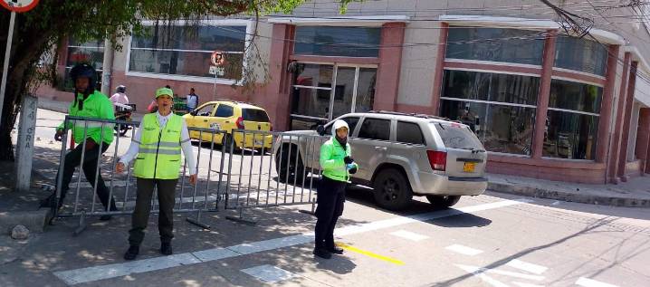 Atención a los cierres viales en Barranquilla por grabación de serie