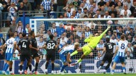 Brighton's Gruda grabs last-gasp winner to sink Man City 2