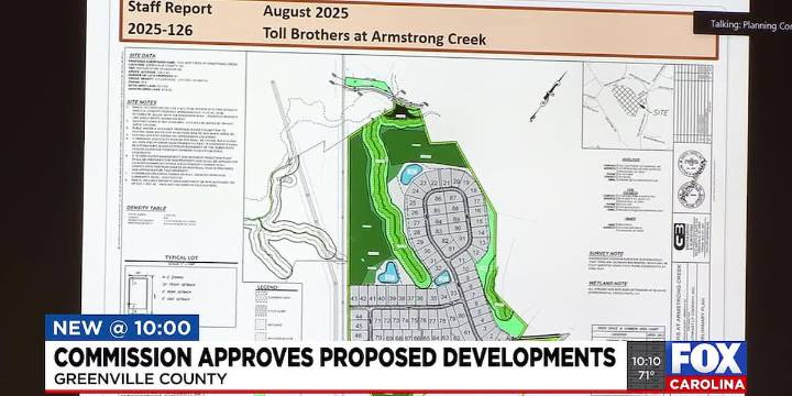 Greenville Co. planning commission approves controversial development