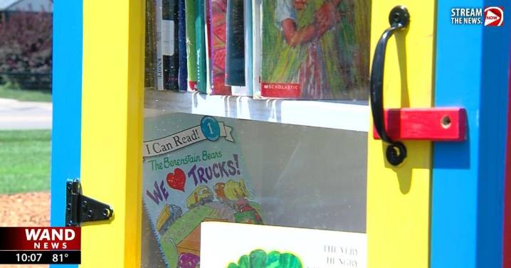 2 Decatur parks get unique new additions promoting literacy among youth